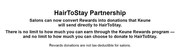 Charity HairToStay Brand Banner