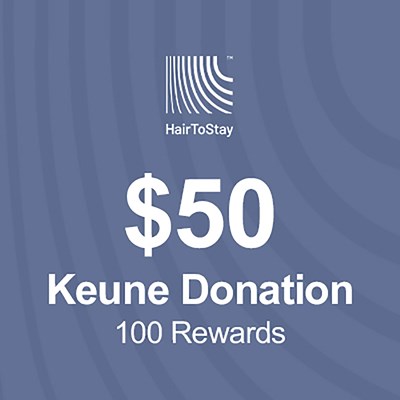 Charity HairToStayDonation: 100 Rewards = $50 Donation